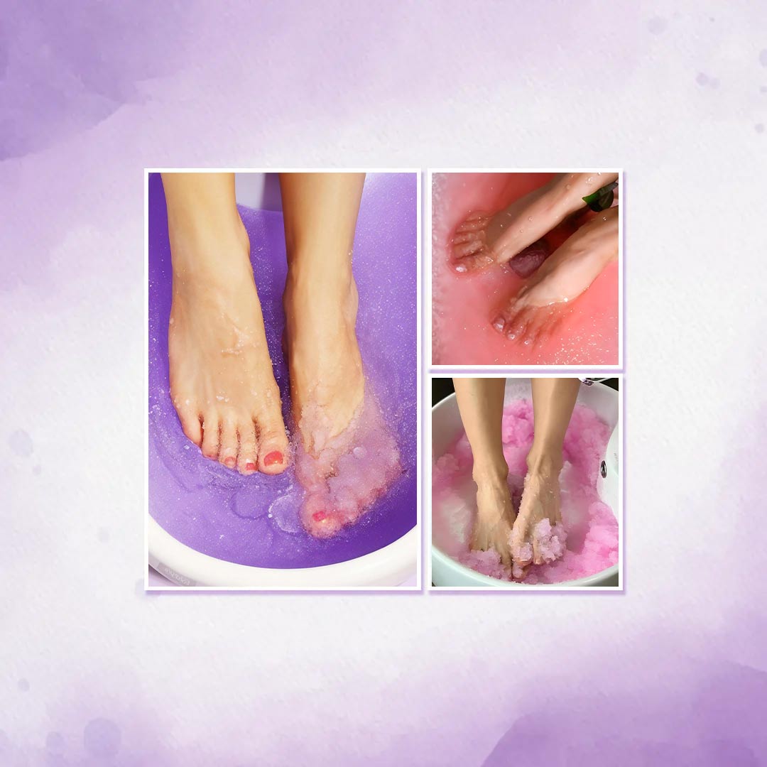 Rose Bubble Pedicure